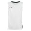 Nike Unisex Kids Performance Basketball Jersey White/Black
