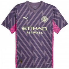 Puma Manchester City Goalkeeper Shirt 2023 2024 Adults Purple