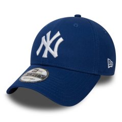 New Era 9FORTY Adjustable Cap NY Blue / White