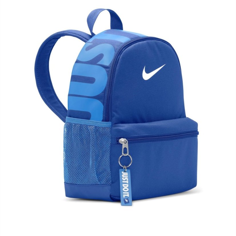 Nike Just Do It Mini Base Backpack RoyalBlue/White