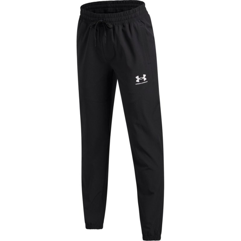 Under Armour UA Vibe Woven Boys Joggers Black/White