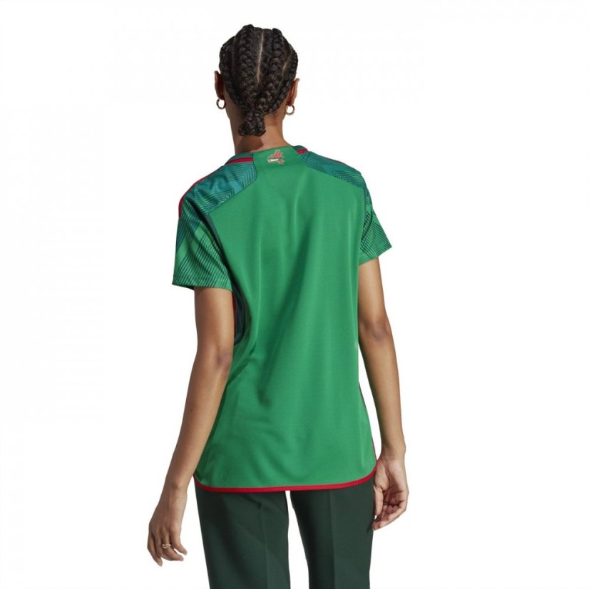 adidas Mexico Home Shirt 2022 Women's VivGrn/ColGrn