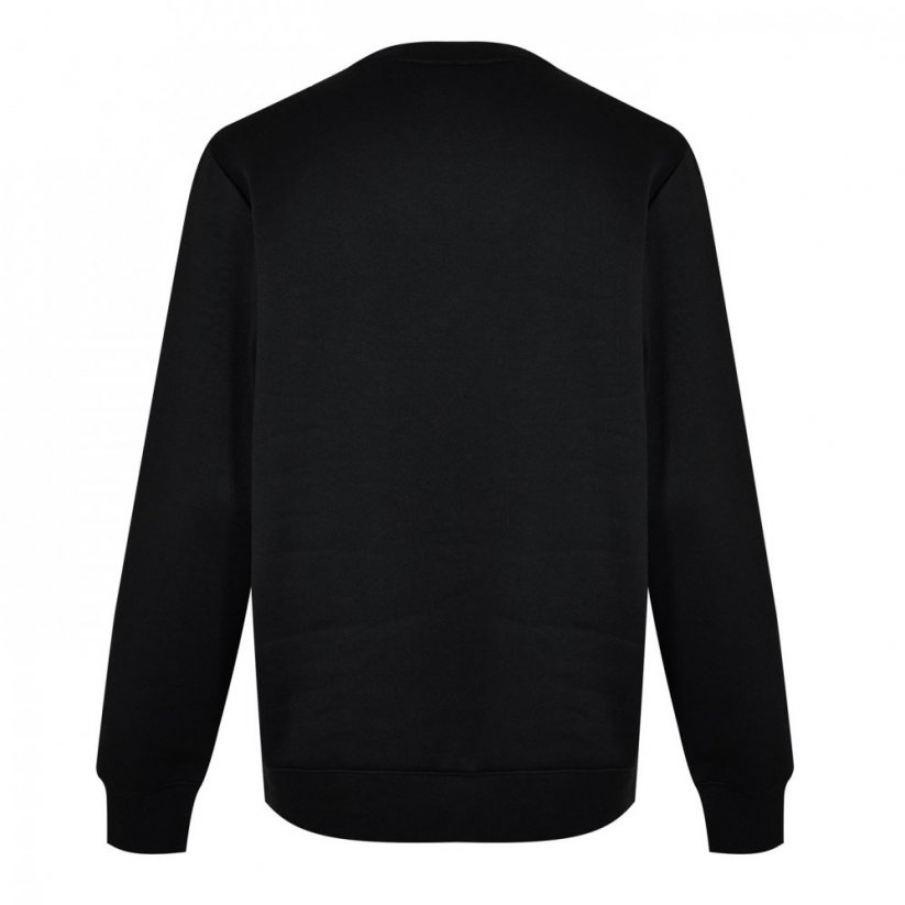 Slazenger Fleece Crew Sweater Mens Black