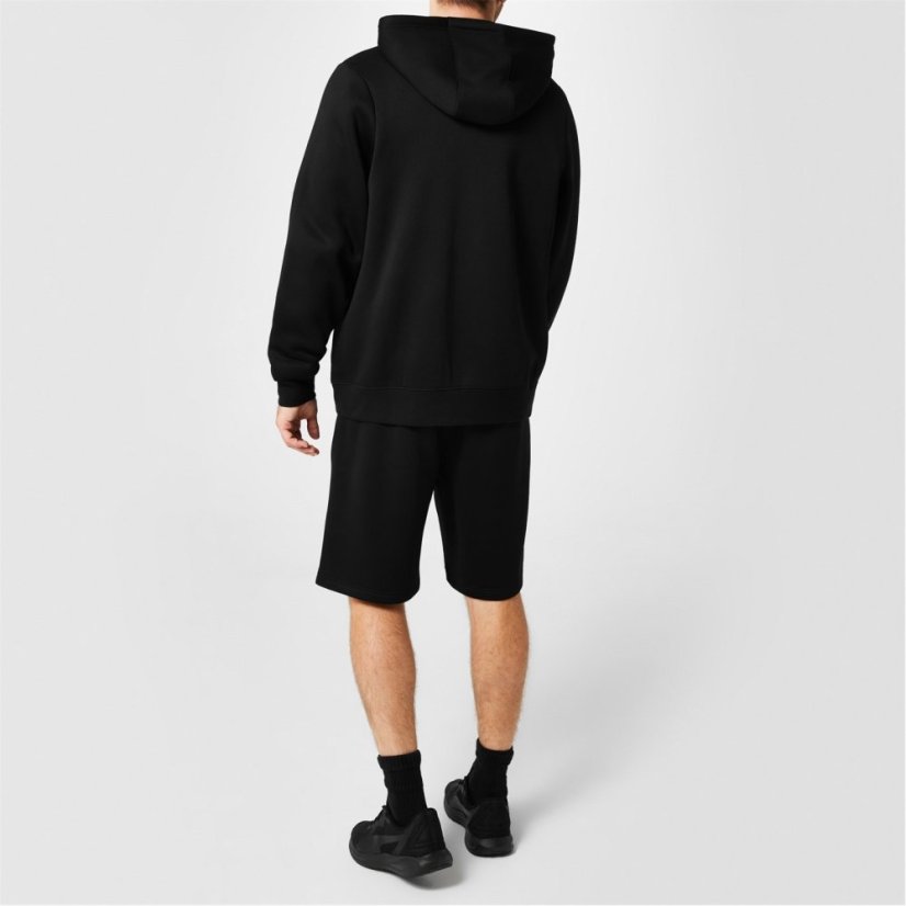 Slazenger Fleece pánske šortky Black