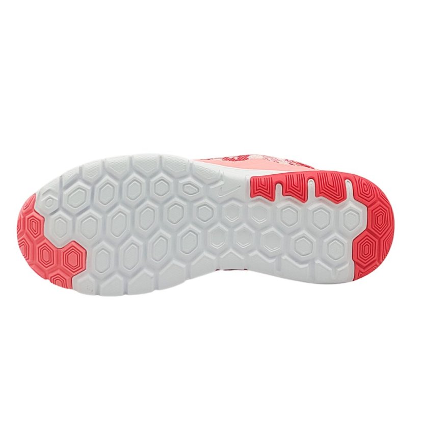 Nike Flex Experience Premium Ladies Running Shoes Orange/White