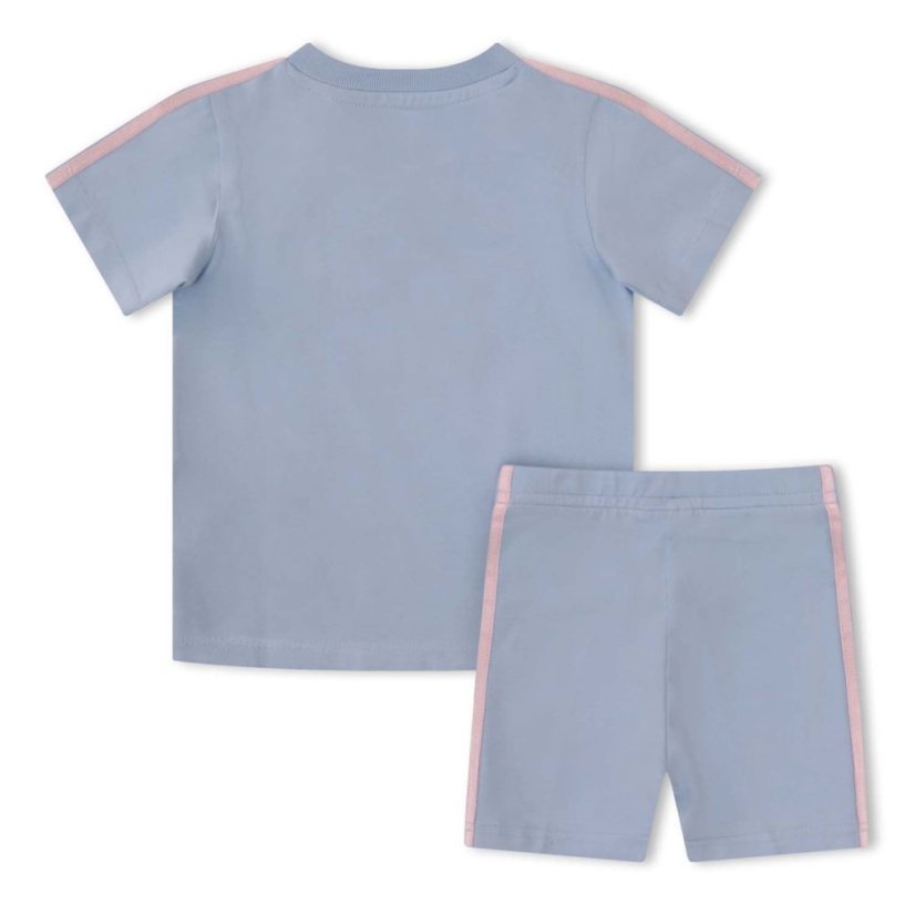 adidas T-Shirt and Short Set sky