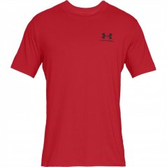 Under Armour Sportstyle Short Sleeve T-Shirt Men's Red/Black