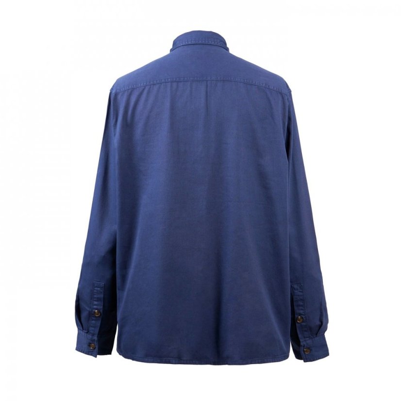 Firetrap Garment dyed Overshirt Navy