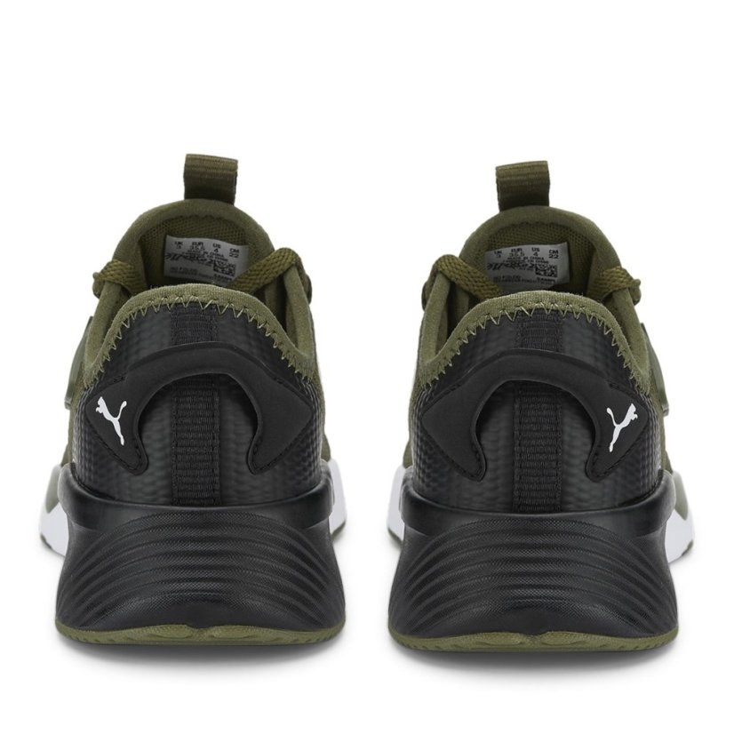 Puma Retaliate 2 Junior Boys Trainers Green/Black