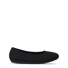 Slazenger Scallop Pumps Womens Black