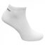 Slazenger 5 Pack Trainer Socks Mens White