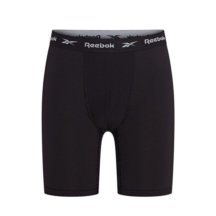 Reebok 3 Pack Performance Boxer Shorts Hogan Black