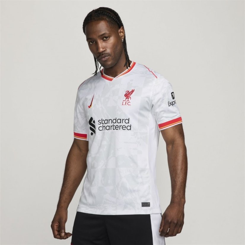 Nike Liverpool Third Shirt 2024 2025 Adults White