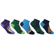 Character Trainer Sock 5pk Junior Toy Story