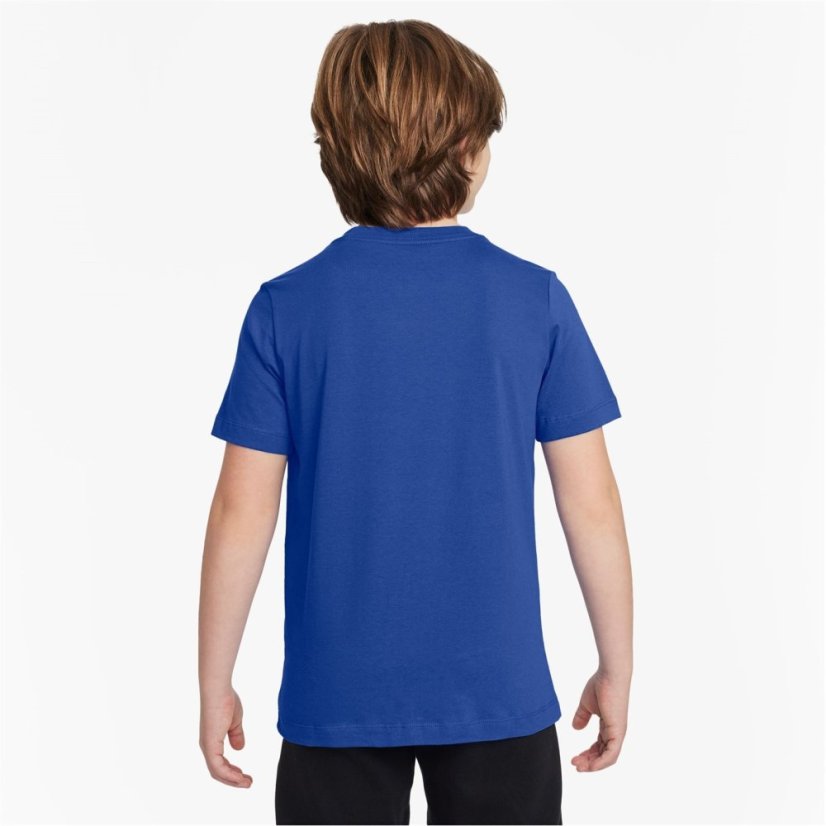 Nike Futura T Shirt Junior Boys Game Royal