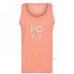 Roxy Logo Vest Ladies Fusion Coral