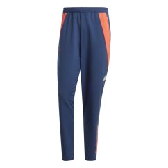 adidas Mufc Pre Pnt Tracksuit Bottom Mens Indigo/Brt Red