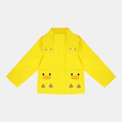 Gelert Kids' All-Weather Waterproof Animal Print Full Zip Jacket Duck