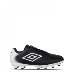 Umbro Calcio Firm Ground Football Boots Childrens Black/White
