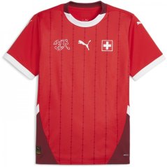 Puma Switzerland Home Shirt 2024 Adults Red