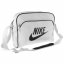 Nike Heritage SI Track Bag White/Black