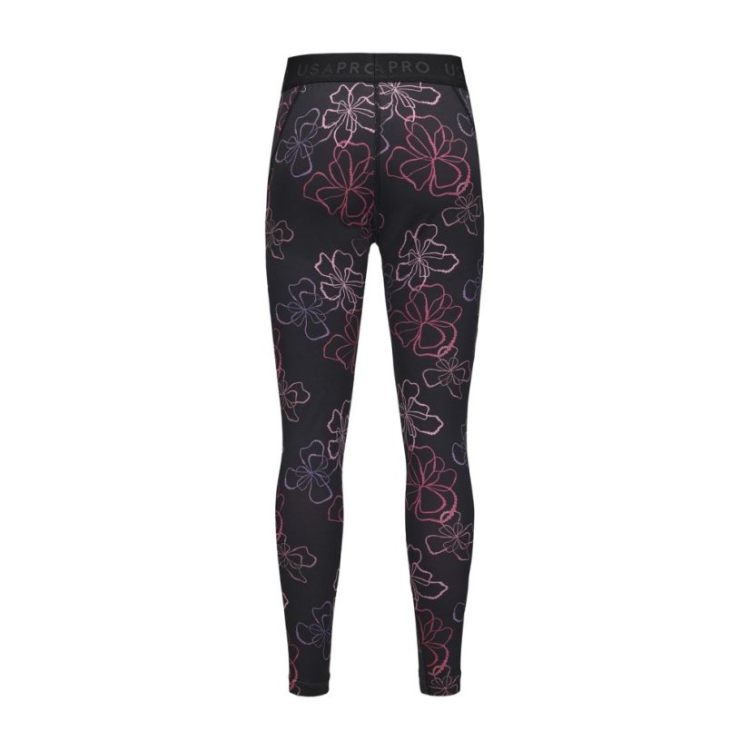 USA Pro USA Pro Training Tight Legging Girls Floral Print