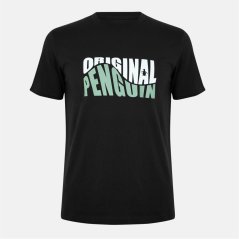 Original Penguin Men's Crew Neck Short Sleeve T-Shirt True Black