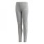 adidas Girls Essentials 3-Stripes Leggings Med Grey