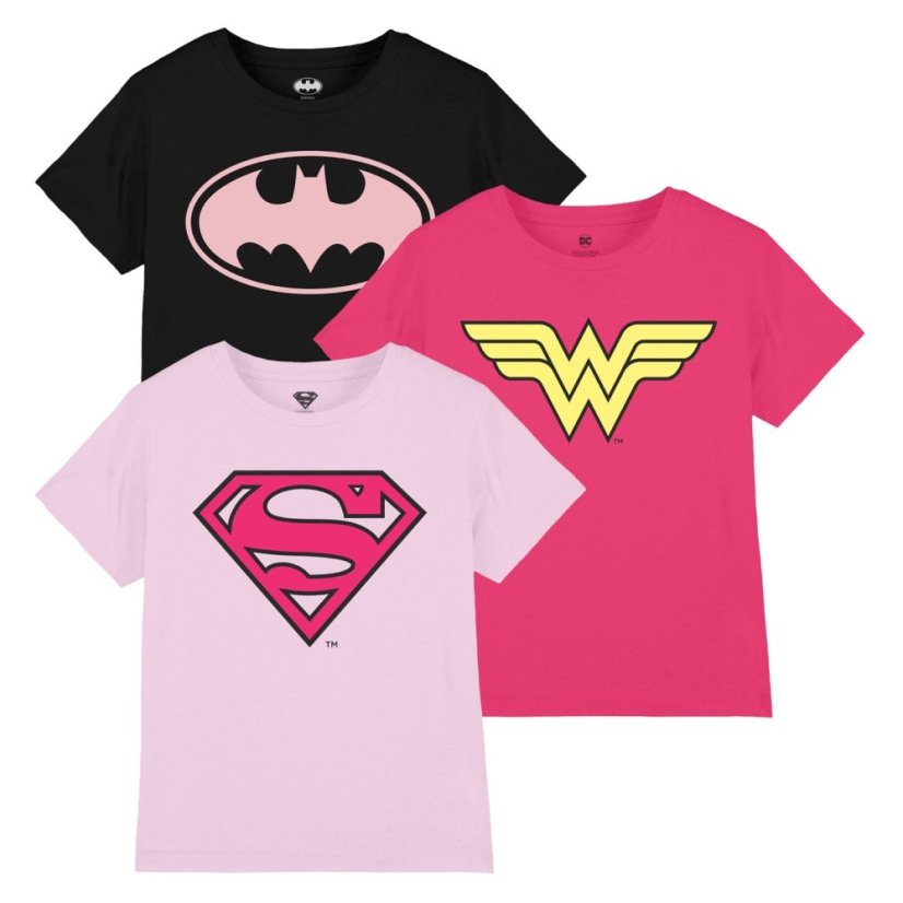 DC Comics Comics Tees 3Pk Ch00 Logos