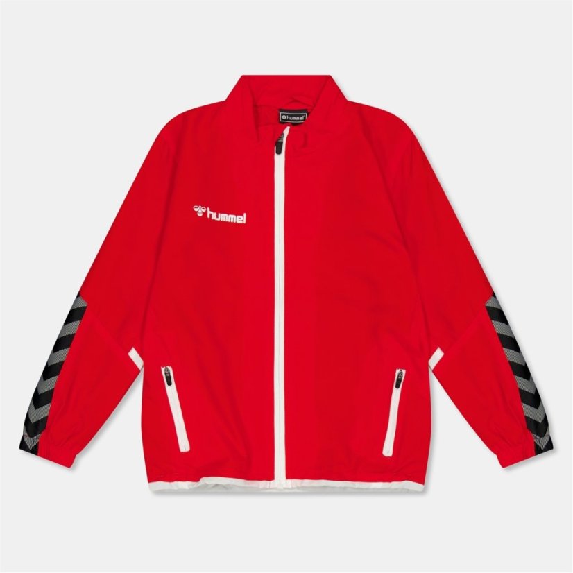 Hummel Micro Tracksuit Top Red