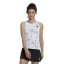 adidas Club Tennis Graphic Tank Top Womens Vest White