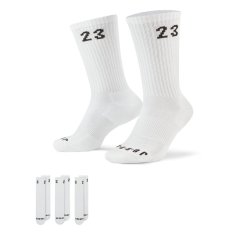 Air Jordan Essentials Crew Socks (3 Pairs) White