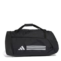 adidas Essentials 3-Stripes Duffel Bag Large Black/White