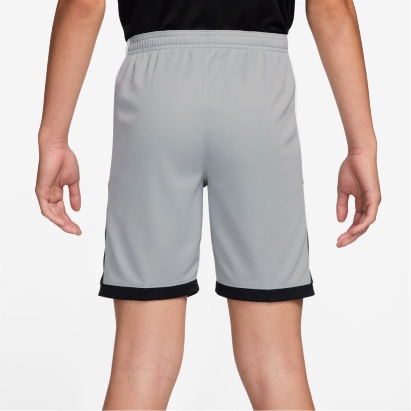 Nike Academy Shorts Juniors Grey/Gold
