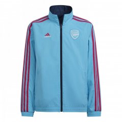 adidas Arsenal Anthem Jacket 2022 2023 Light Blue