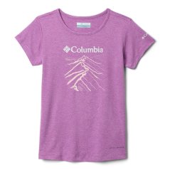 Columbia Tech Trail Graphic Performance T-Shirt Juniors Razzle