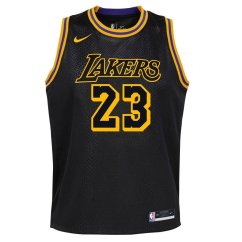 Nike LA Lakers LeBron James #23 Jersey Black