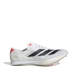 adidas Unisex Adults Adizero Finesse Track Running Spikes White/Black/Red