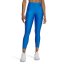 Under Armour Tech No-Slip Waistband Ankle Leggings Womens Blue Atlantis