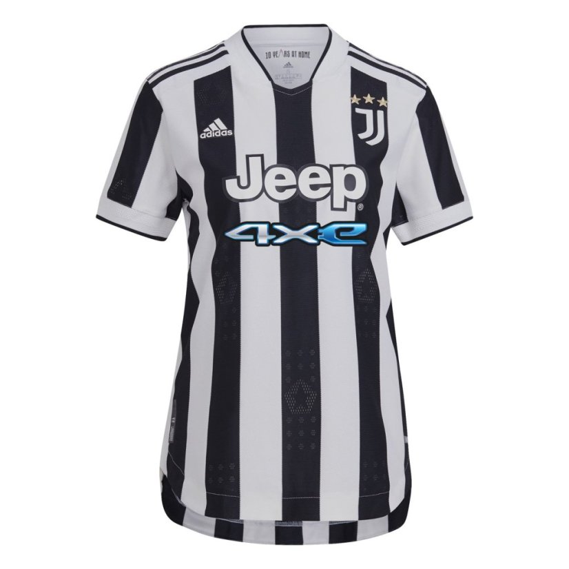 adidas Juventus Authentic Home Shirt 2021 2022 Womens White