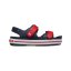 Crocs Unisex Kids' Flat Sandals Navy/Vrsity Red