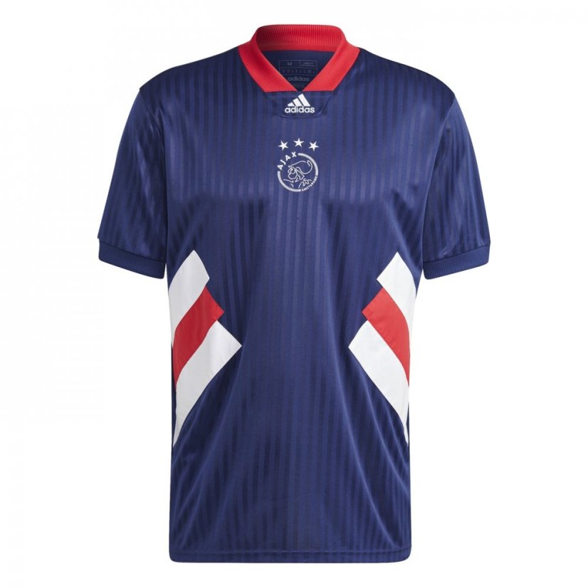 adidas Ajax Icon Retro Shirt Mens Night Sky