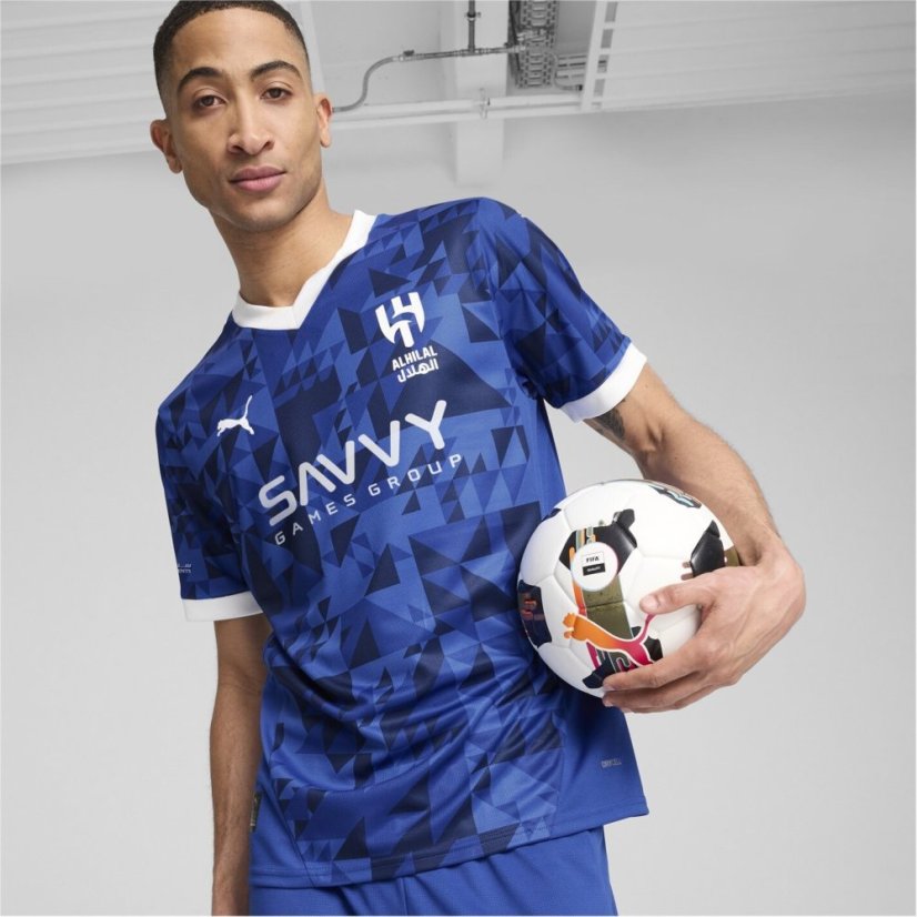 Puma Al Hilal Home Shirt 2024 2025 Adults Blue