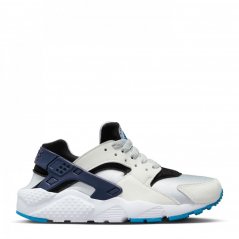 Nike Huarache Run Big Kids' Shoes Grey/Blue