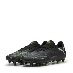 Puma FUTURE 8 PLAY Soft Ground Football Boots Blck/Silvr/Gren
