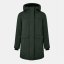 Only Women's Hooded Long Weather-Resistant Parka Peat