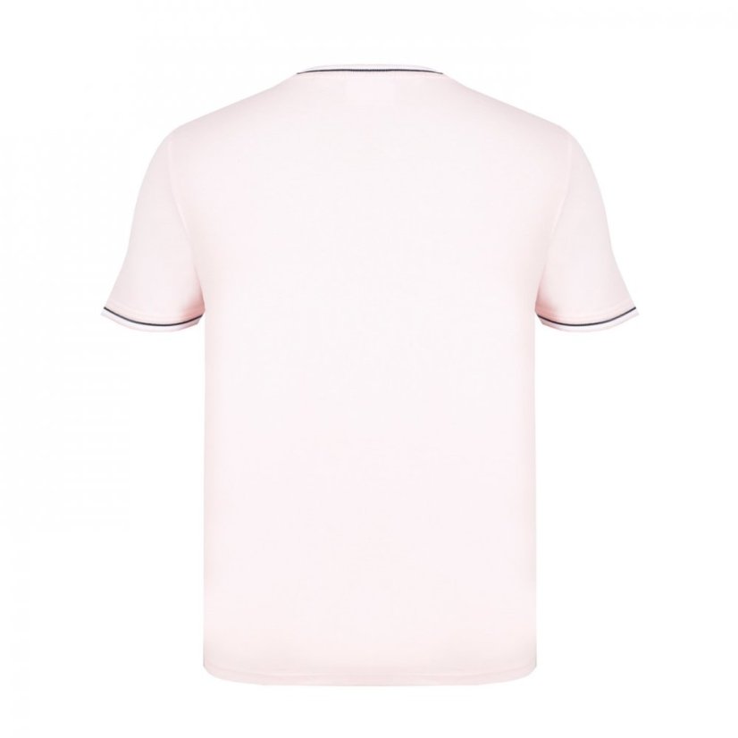 Slazenger Tipped T Shirt Mens Pink