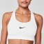 Nike Pro Swoosh Medium-Support Sports Bra Womens White