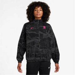 Nike Chelsea FC Woven Windrunner Jacket Womens Black/Pink