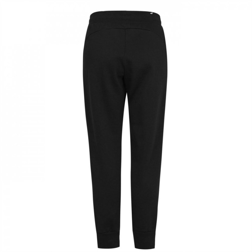 Puma Essentials Logo Slim Trousers Women's Black/White